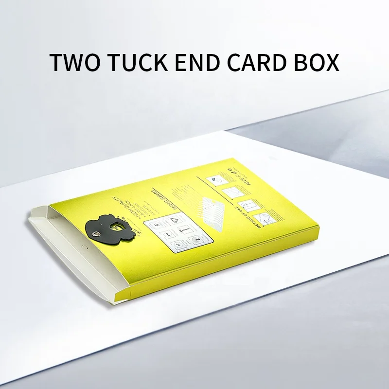 Manufacturers Custom Micro-Label Mobile Phone Screen Protection Tempered Film Packaging Electronic Products Packing Card Box