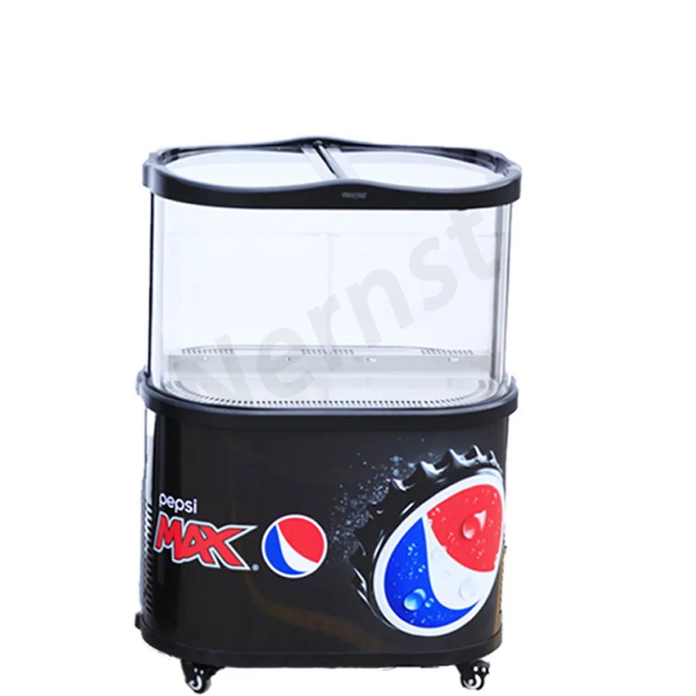 Professional Wholesale Commercial Display Freezer Beverage Cooler Refrigeration Equipment Commercial Refrigerator