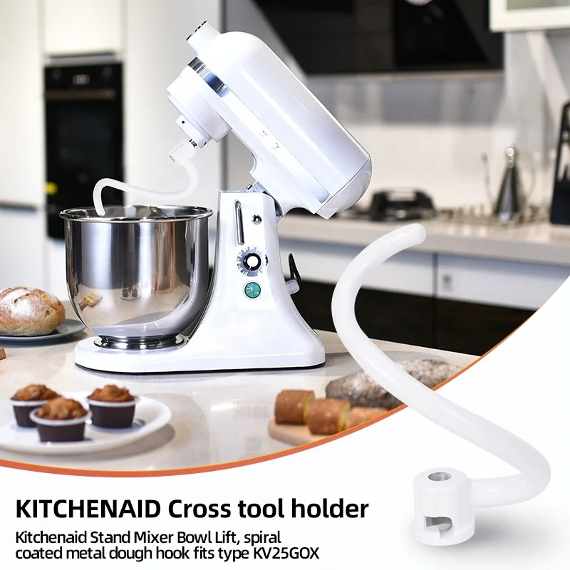 Spiral Dough Hook for Kitchenad Stand Mixer 6qt - Kitchenaid Dough Hook Attachment Professional 6qt