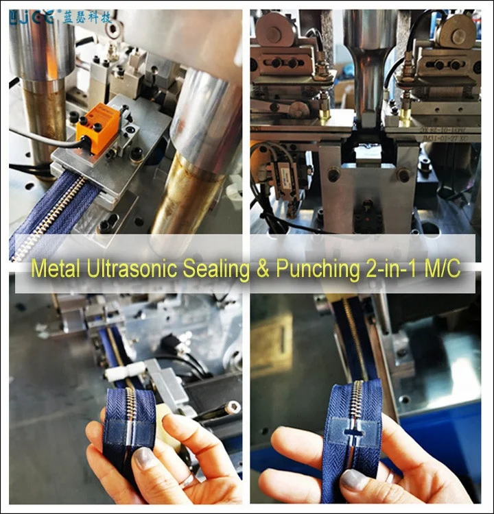  Реальный производитель авто металлический 2 in1Ultrasonic сварки пленки и ультразвуковой пробивая машина для изготовления