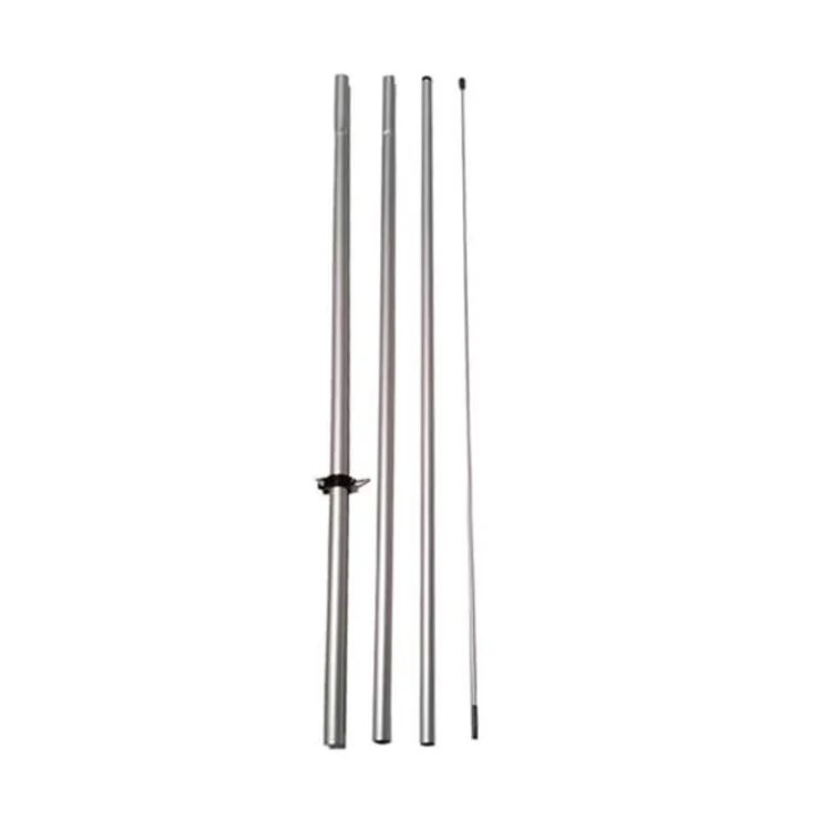 Outdoor Beach flag stand , 25mm aluminum feather banner pole mount hardware