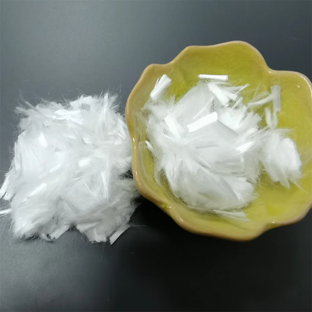 6mm plastic pp fiber monofilament micro fiber for construction concrete and reinforced Concrete Additive