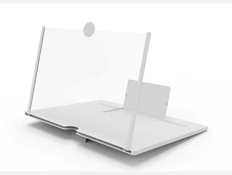 Top Quality 10 12 14 16  Phone Magnifier Mobile Phone Screen 3D Magnifier Desktop Phone Holder Stands