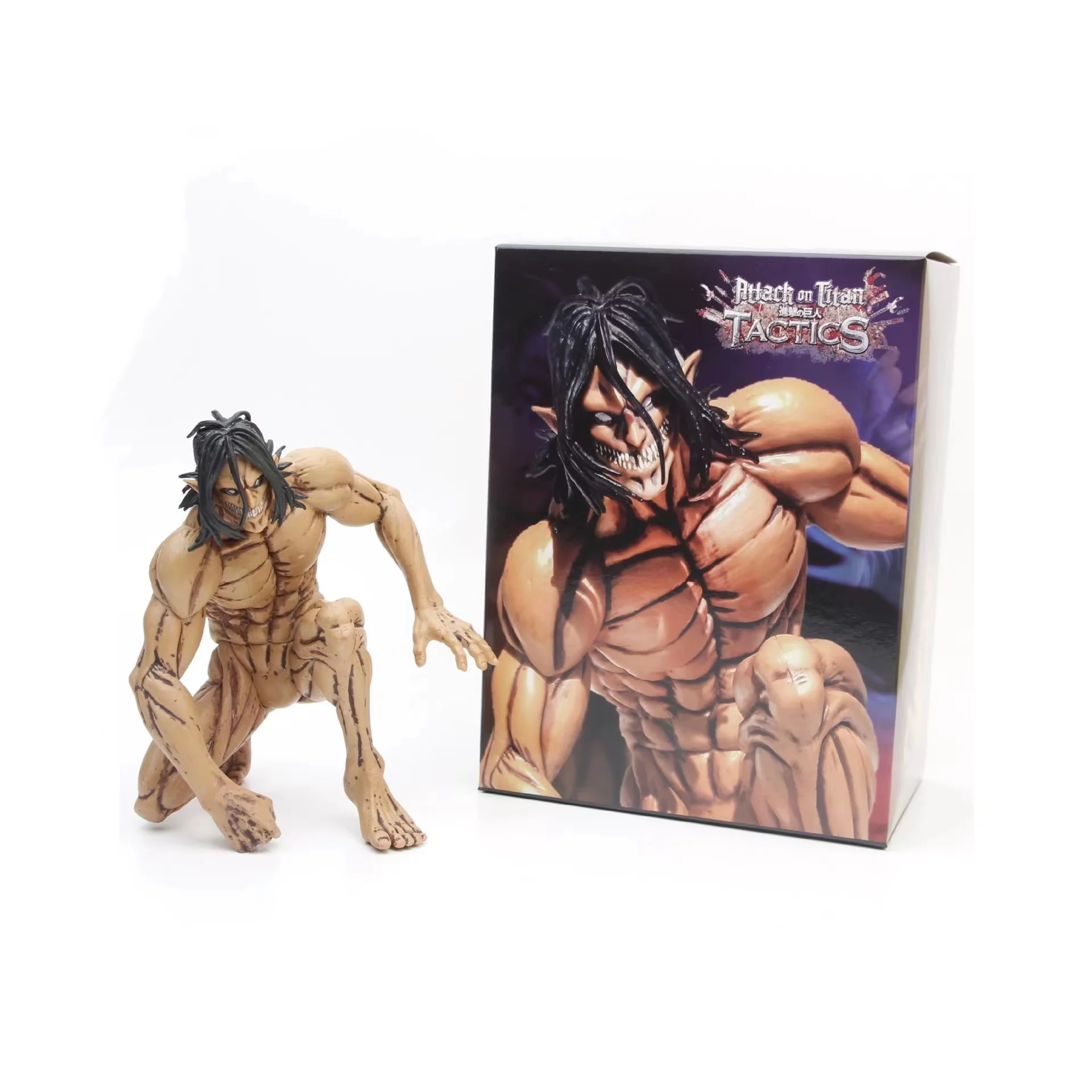 High Quality 15cm Attack on titan Figure Muscle PVC Toy Anime Figure