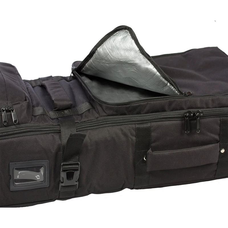 Ultimate Double Premium High End Double Roller Ski Travel Bag Wheeled Padded Snowboard Travel Bag