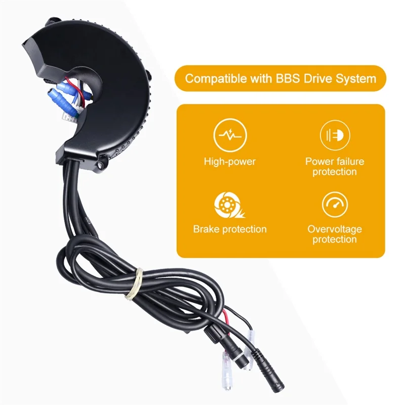 Bafang controller mid drive 36V 500W BBS02 25A electric bike mid drive motor controller for electric bicycle