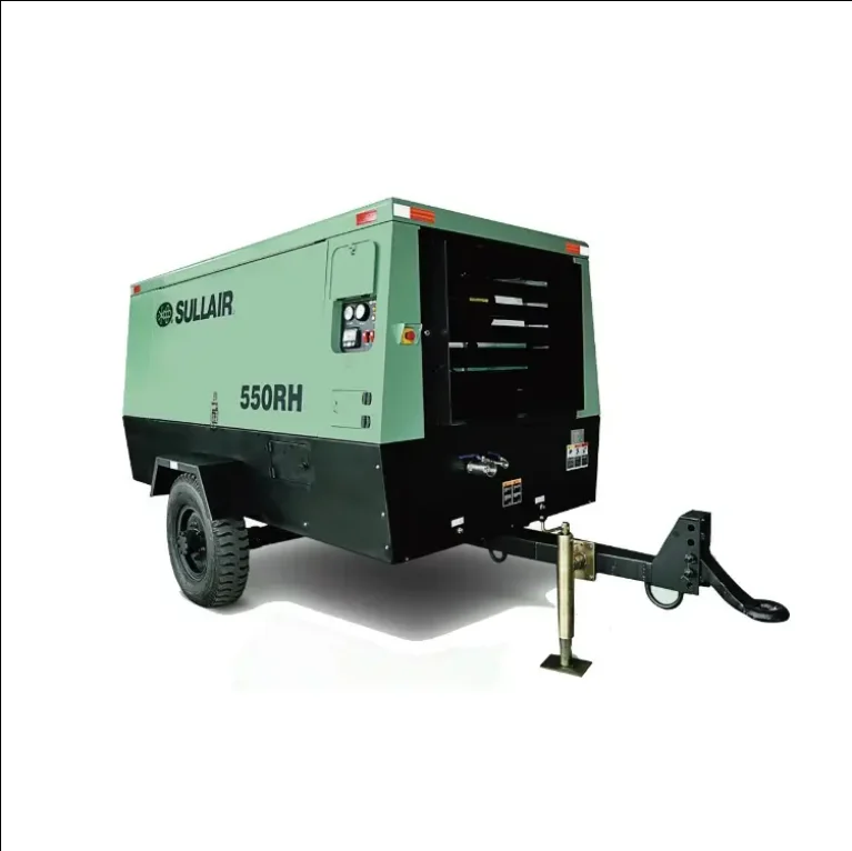 Sullair 550RH Diesel Engine Portable diesel engine portable screw air compressor