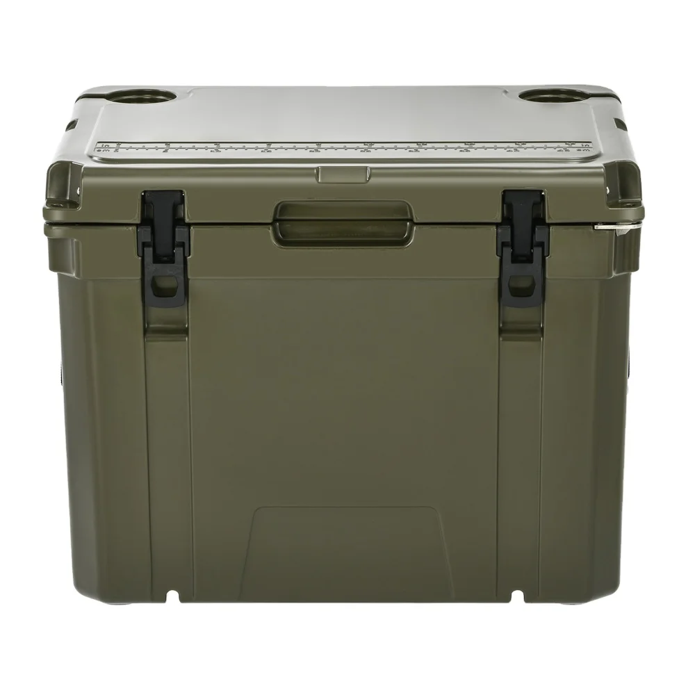 Wholesales 55QT Large Capacity Outdoor Sea Fishing Incubator rotomolded cooler box   Available For Wheels