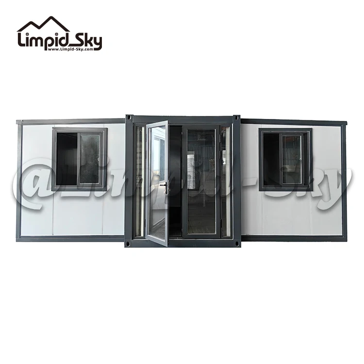 20ft 40ft China Prefab Container Office Portable Tiny Modular Light Steel Easy Install Expandable House Office