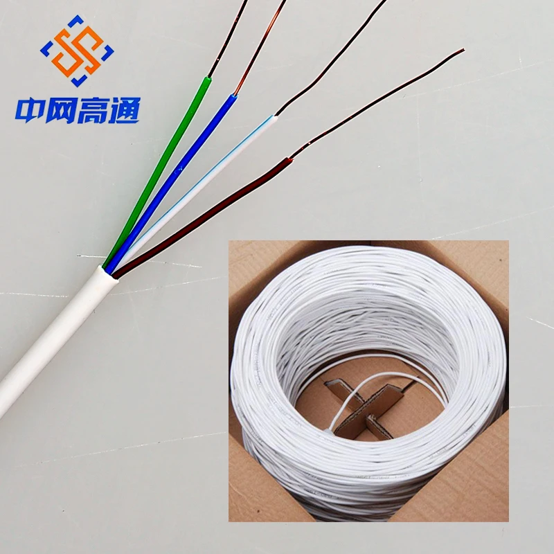 Прямая поставка с завода, медный телефонный кабель cat3 pvc 2 4 8 10 100