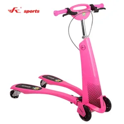 Складной детский раскачивающийся скутер 2021 с нажимной ручкой для дрифтинга для детей старше 3 лет