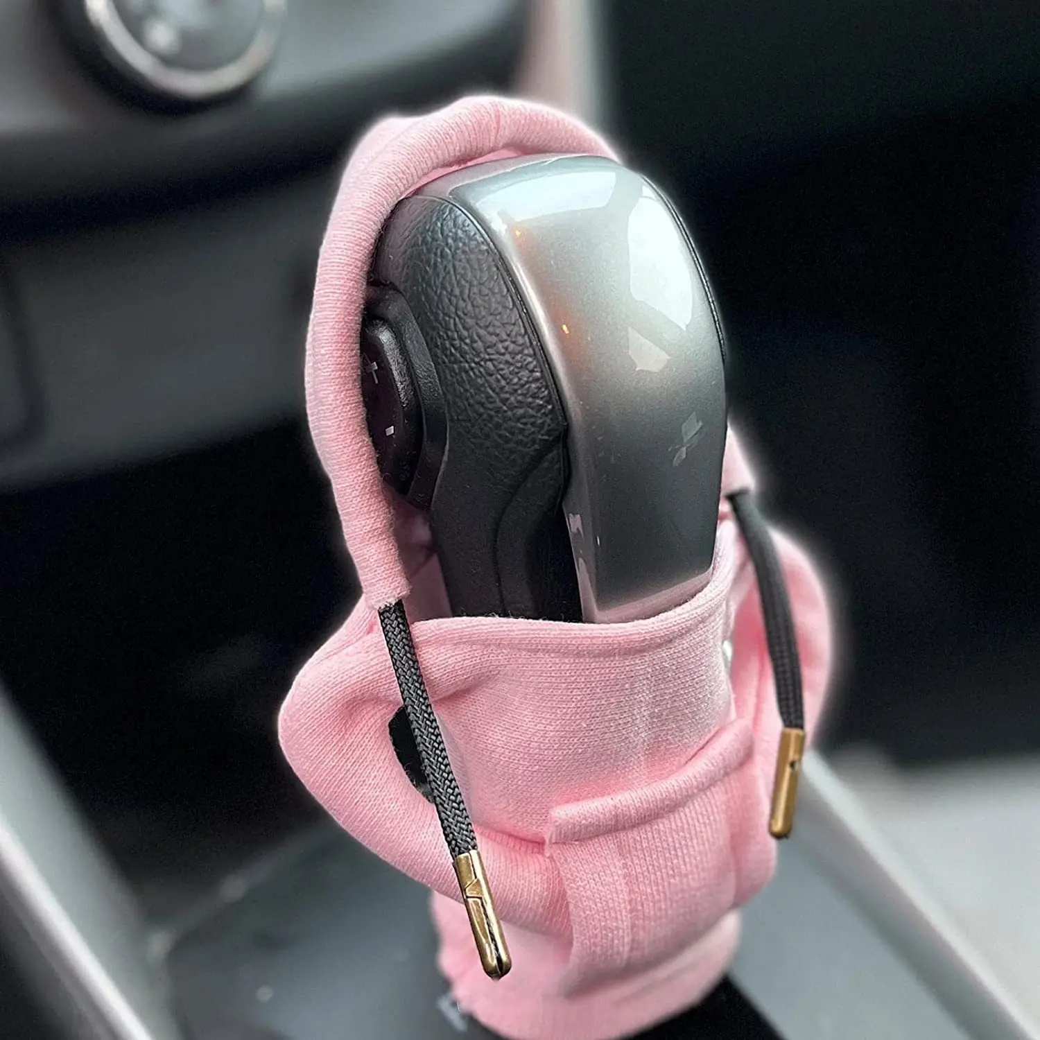 Fashion Hoodies Car Gear Shift Knob Cover Manual Handle Gear Shift Decor Hoodie Covers Automatic Car Interior Accessories