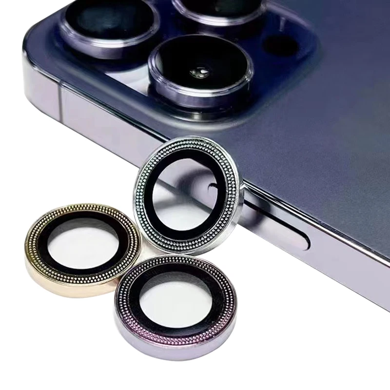 Factory Direct Tempered Glass Camera Lens Screen Protector Colourful Camera Protective Glass Film For Iphone 14 13 12 11 Pro Max