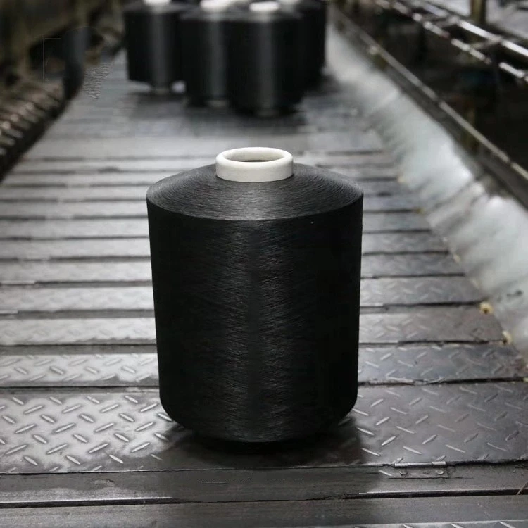 Chinese Factory 200D/96F+50D Elastane Polyester Air Covered Yarn 10050 for Elastic Textiles