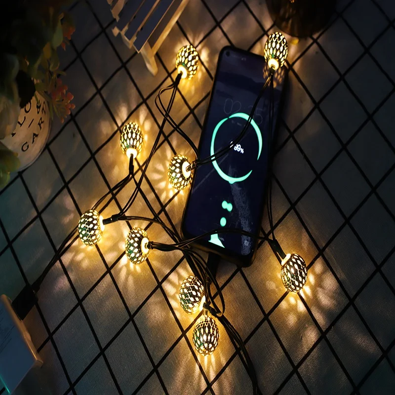 New Arrival Bulbs LED String Lights Light Charging Cable Data Line USB Star for Iphone