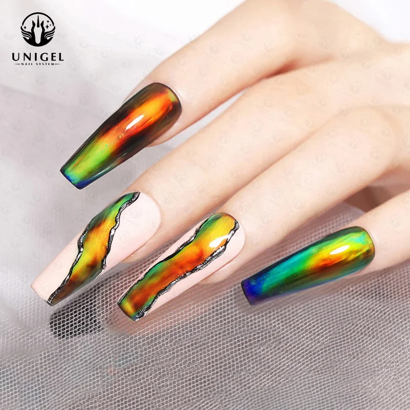 2020 новый волшебный УФ-Гель-лак для ногтей с изменением цвета от температуры