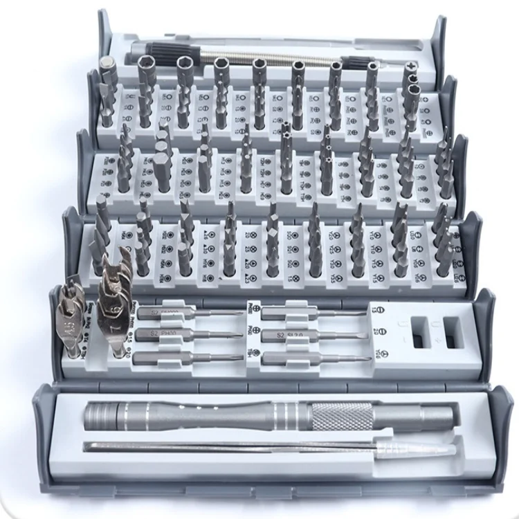 Multi-functional Screwdriver Set 128 In 1 Portable Home Dismantling Maintenance Tools   Hexagonal Set