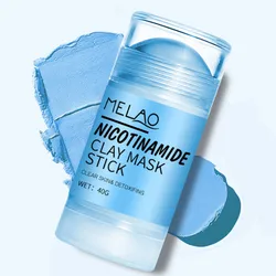 Cosmetics green mask stick tea moisturizing hydrating cleansing solid essence man cream clay green tea mask