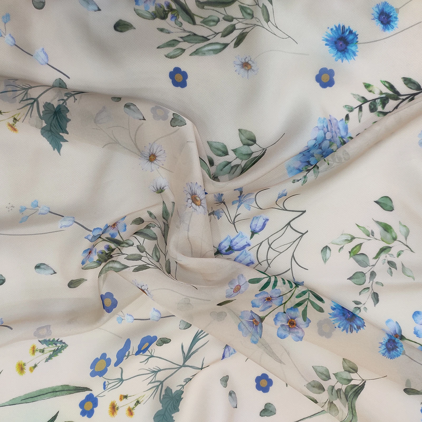
Hot Selling Factory Digital Printing Silk Fabric 100% Pure Custom Printed Silk Fabric 