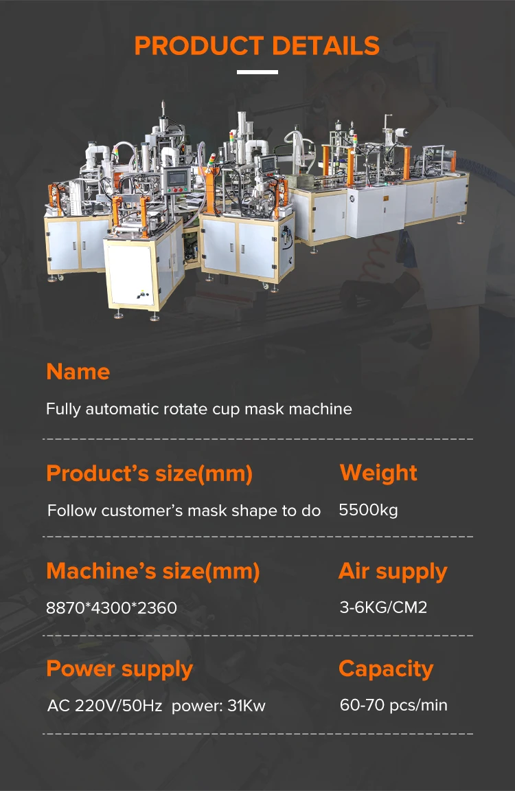 Автоматическая машина для изготовления одноразовых стаканчиков и масок для лица из нетканого материала, автоматическая машина для изготовления масок N95