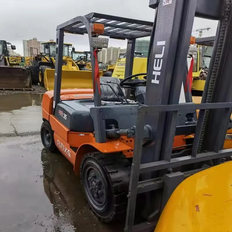 Hot Sale Diesel Forklift HELI 3.5 Ton Forklift Machine CPCD350 in shanghai China
