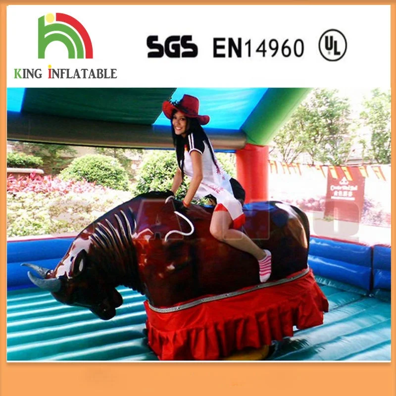 Inflatable mechanical bull toys Inflatable Kids Riding Toys