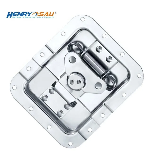 Heavy type air box hardware accessories crating case lock latch briefcase code lock  butterfly latch clasp