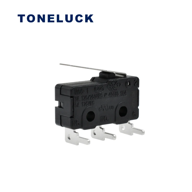 TONELUCK micro switch 0.1A/5A 250VAC microswitch 3A 125V MQS-1 Small micro switch