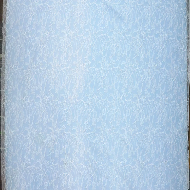 New Arrival White French Net Lace For Women, Textile Material Flower French Wed Lace Fabric For Wedding Dress