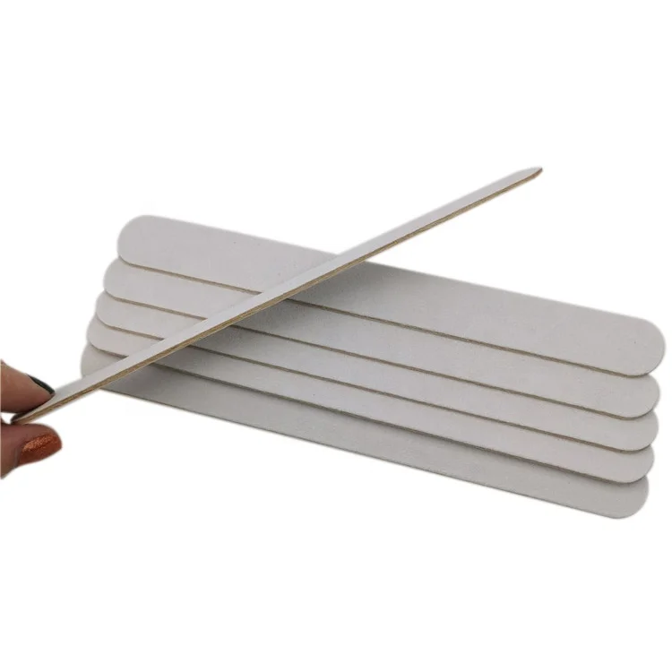 Customize Printing LOGO US warehouse delivery double disposable wooden nail file 80/100