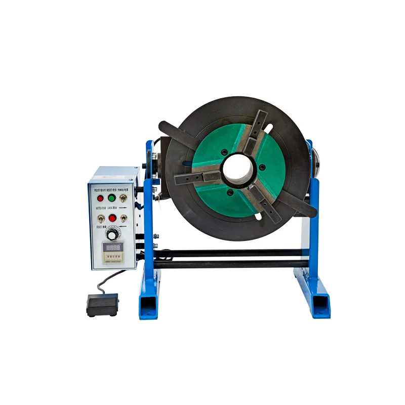 30kg automatic turntable ring seam mechanical positioner for welding rotary holder reducer price table 10kg rotating