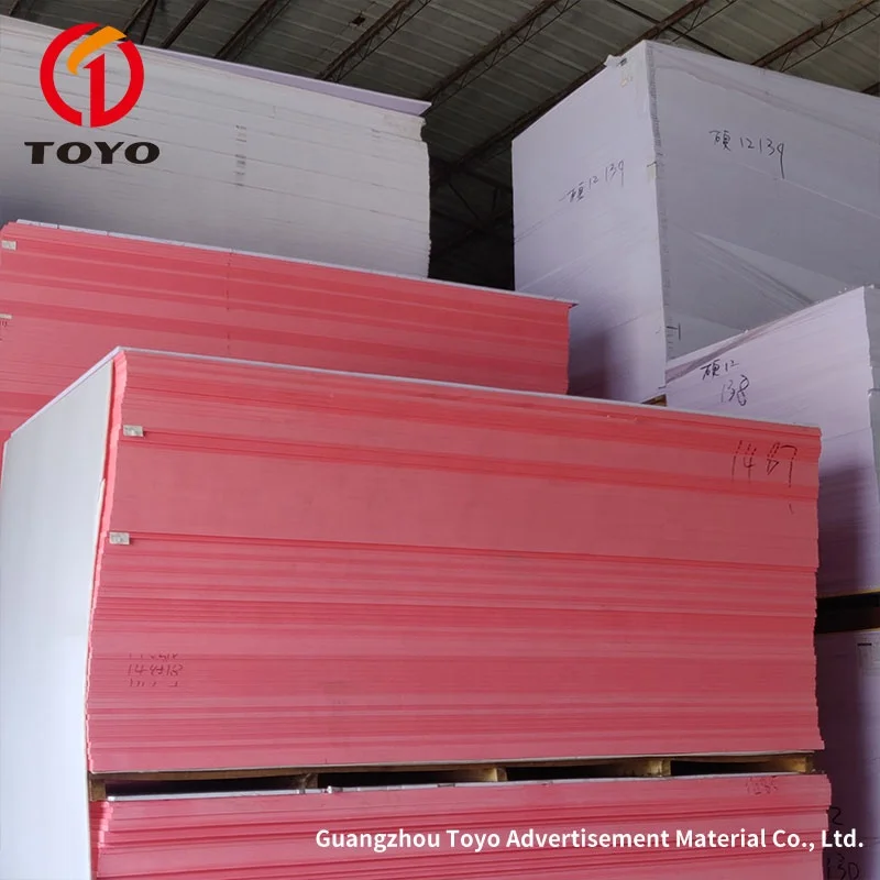pvc foam board 4x8 30mm thick pvc foam sheet for advertisement