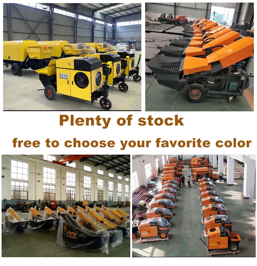 Diesel Concrete Mixer With Pump And Concrete Mixer Diesel Concrete Trailer Pump Mobile Diesel Engine Concrete Pump