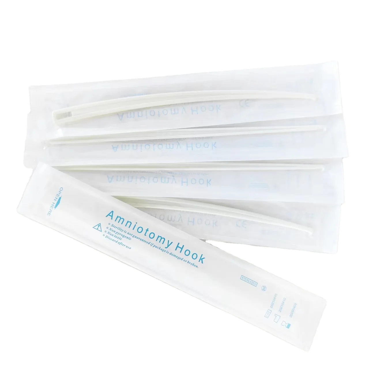Wholesale Custom Package Medical Obstetric Membrane Amniotic Hooks, Disposable Amnihook Perforator