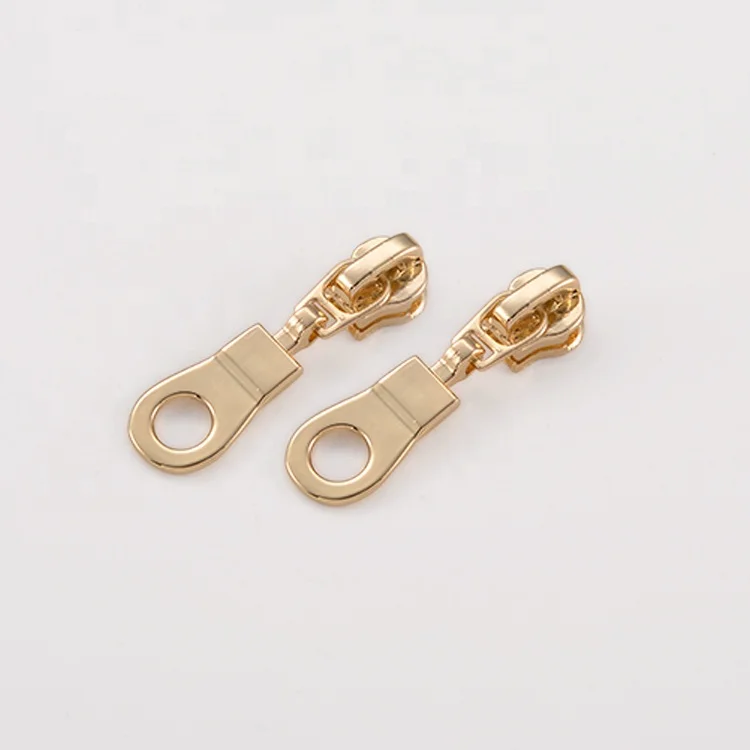 Custom zipper pulls nylon slider puller for jacket stitch puller track suit zipper pin replacement