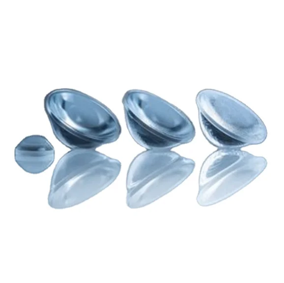 Polished synthetic sapphire crystal glass lens for LED optics