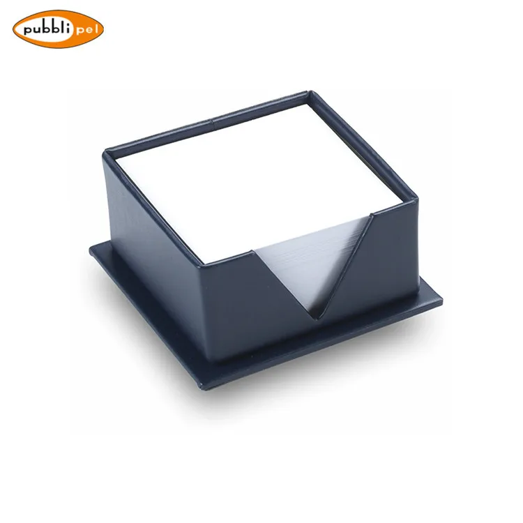 Сделано в Италии, рекламный подарок, офисный держатель для бумажных блоков из искусственной кожи