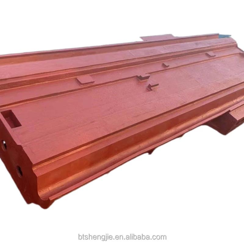 The Foundry Directly Provides Welding Parts Of Large Gray Iron Nodular Bed Castings For Drawing And Customization
