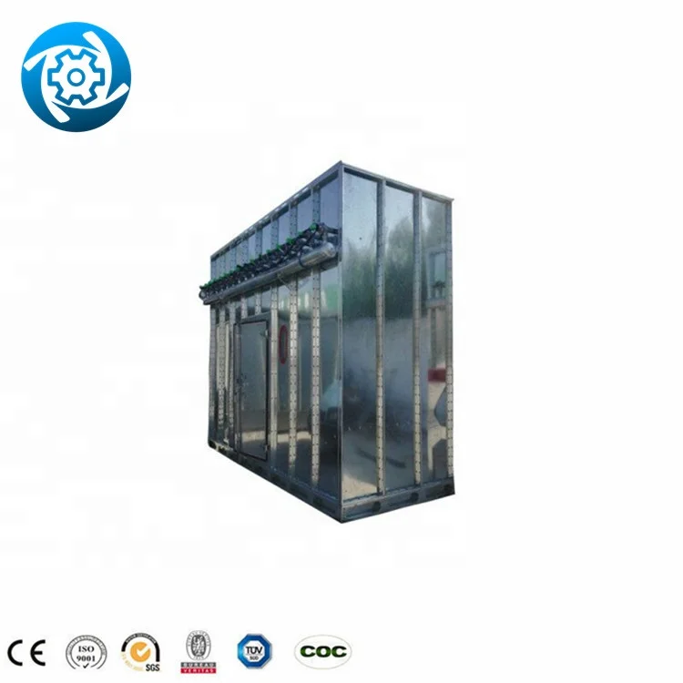 Galvanized Dust Collector Storage Bin  Bean Steel Sawdust Removal System