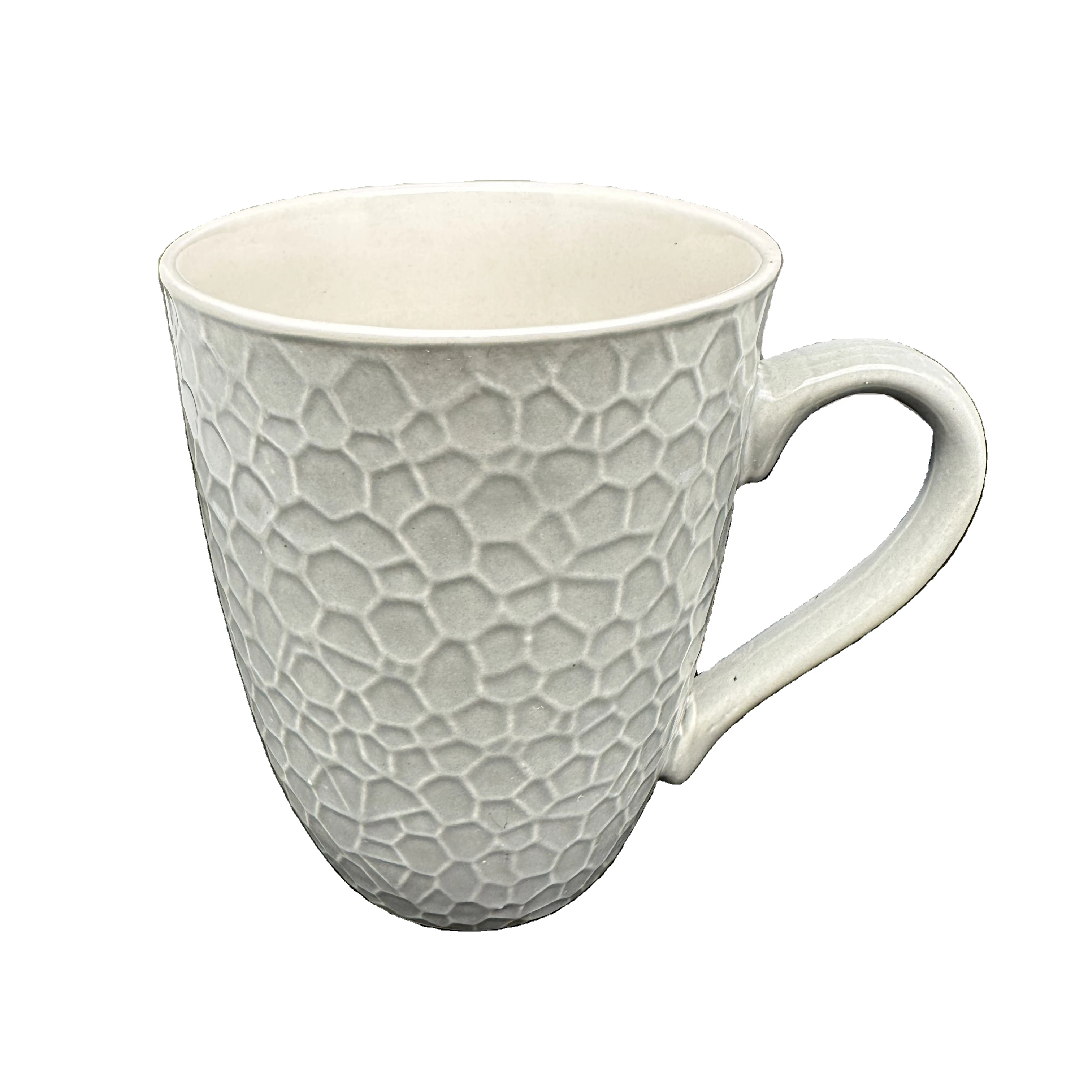 Пользовательские дешевые Китай оптовая продажа чашка кофе керамическая чашка латте Ретро резная керамическая чашка