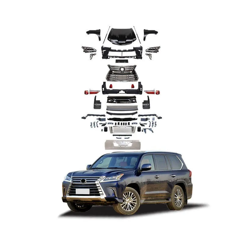 High quality lc200 upgrade kit Exterior Tuning LX570 For toyota lc200 body kit 2008-2015 Land Cruiser 200 To 2018 LEXUS 570 Mode