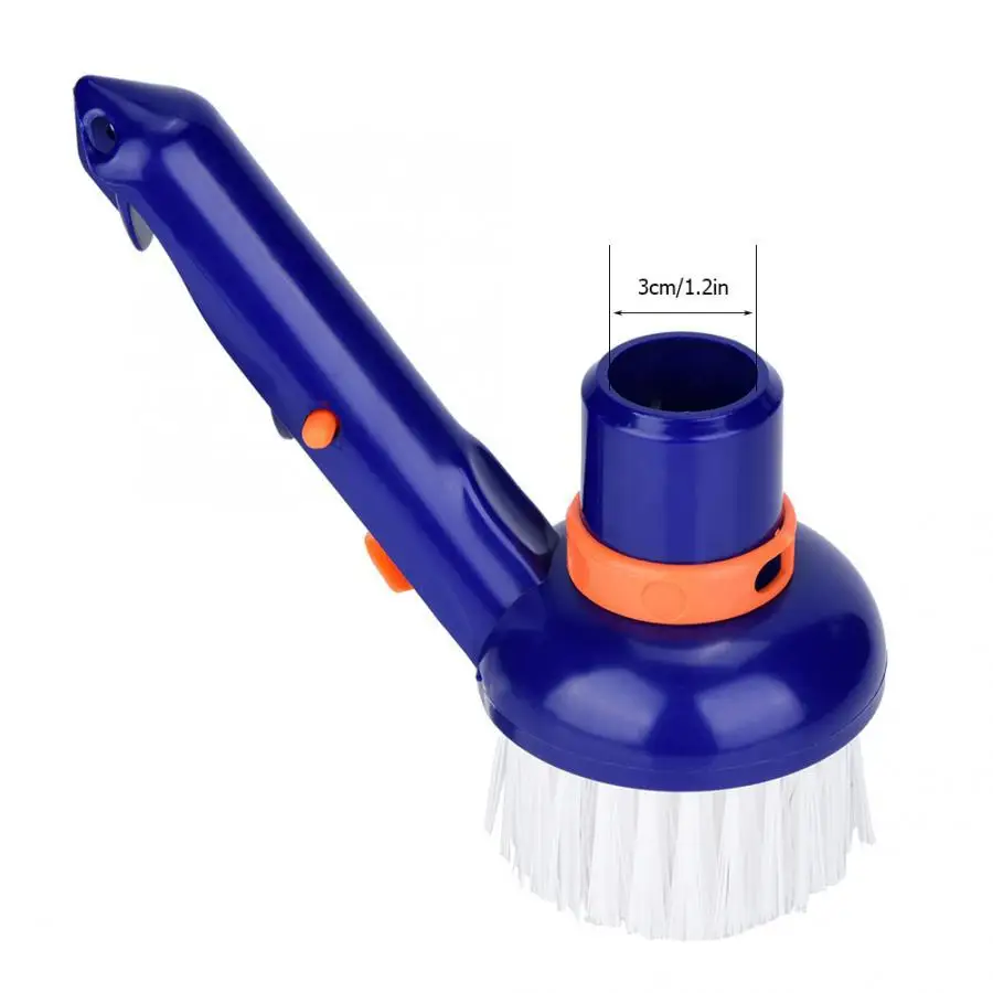 Hot Sale Fine Bristles Pool Step & Corner Vacuum Brush Pool Accessory for Swimming Pools/Spas/Hot Tubs