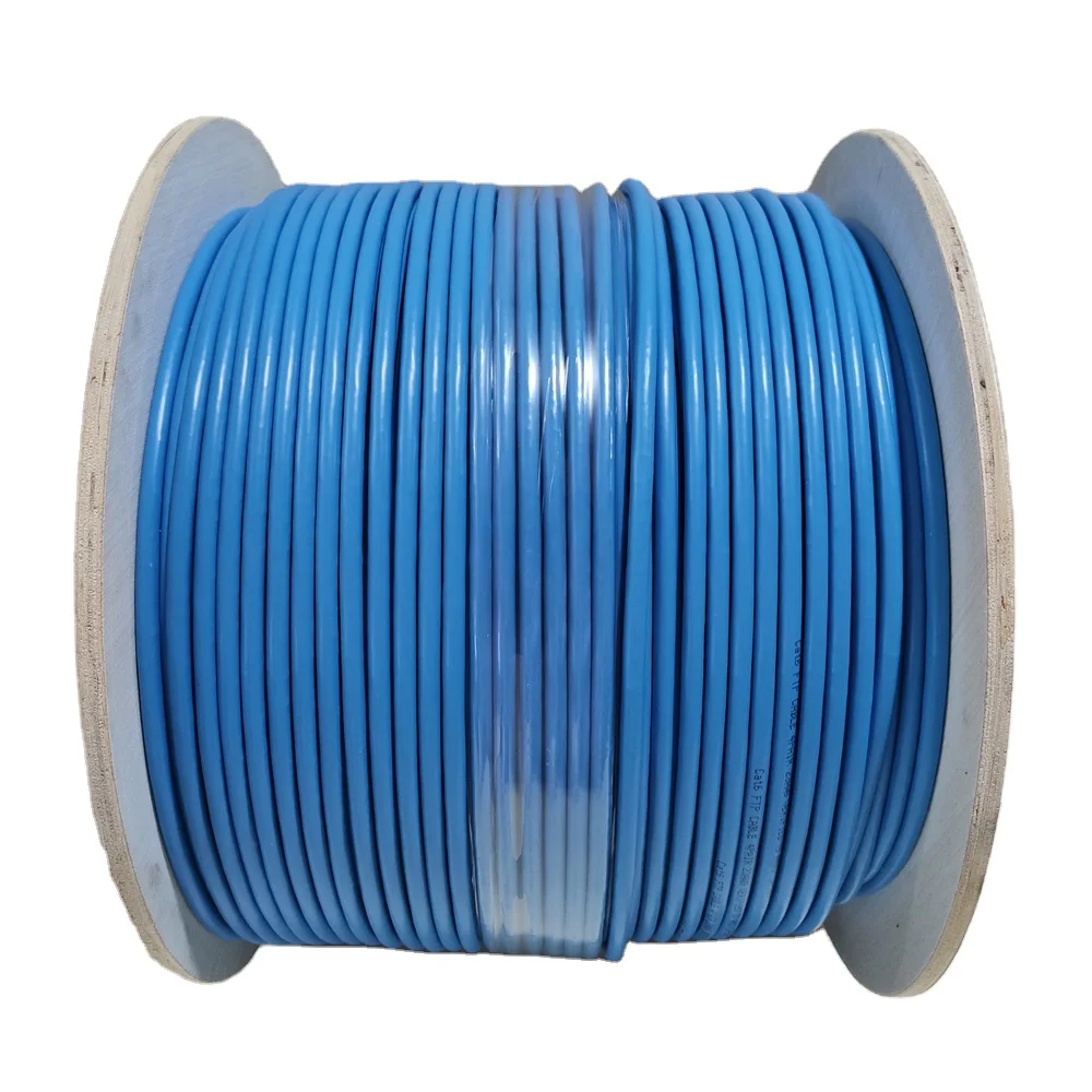 Factory Price Cat6 Sftp Al-Mg Braid Outdoor Lan Cable Messenger Wire