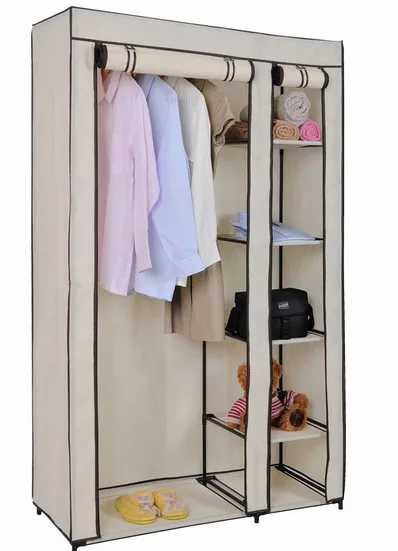 
Hot Sell Wardrobe Non-woven Fabric Portable Wardrobe 
