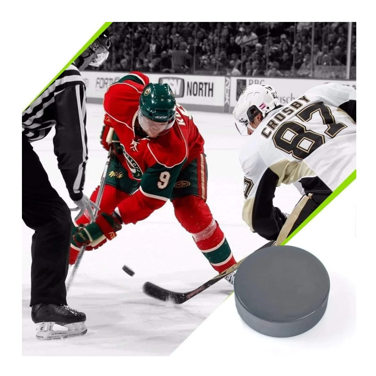 Wholesale Price Hot Sale Hockey Pucks Custom Logo or Blank Official Size Vulcanized Rubber Ice Hockey Pucks