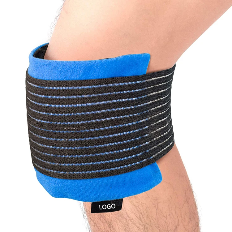 Health Care Products Reusable Hot and Cold Pack Knee Gel Ice Pack with Strap