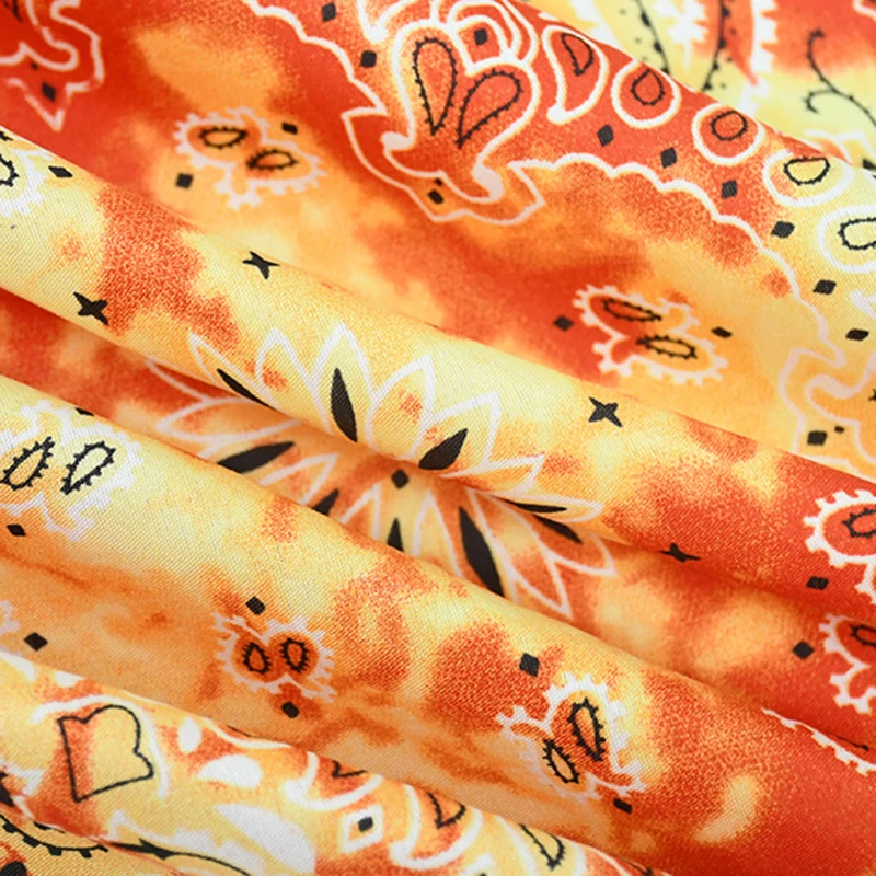 Promotional Tube Neckwear Polyester Bandanas for Motorcycle Unique Sport Black American Casual Wear