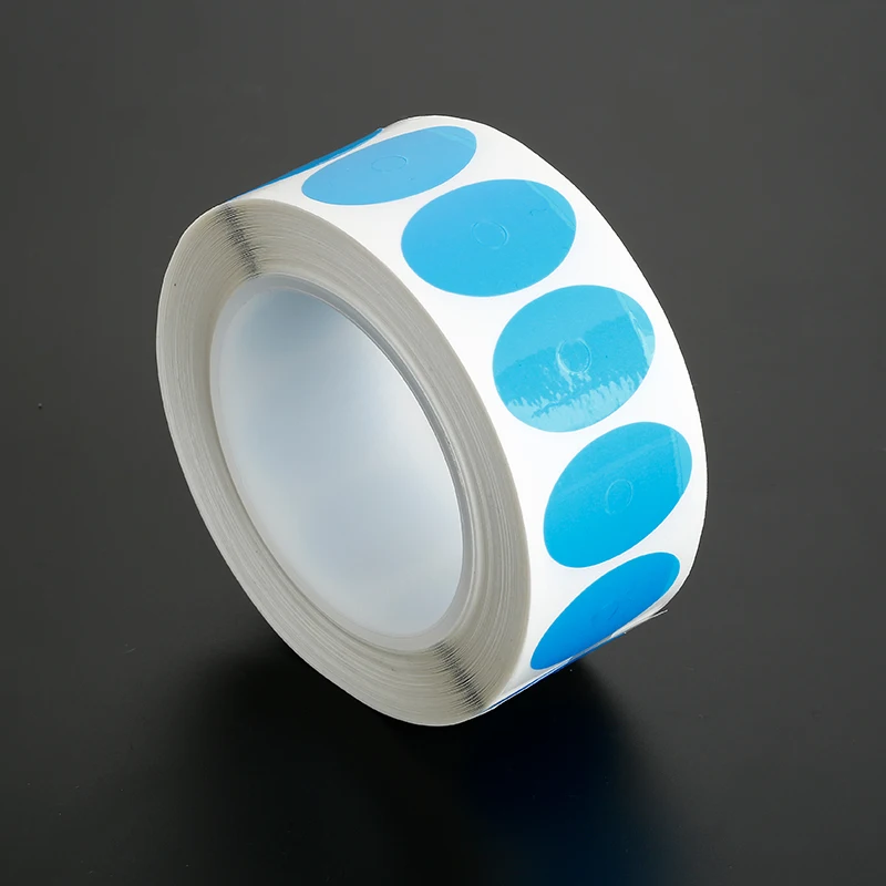 Anti-slip transparent lens Optical light blue edging pads blocking pads polish lenses blocking pads Lens Polish Sticker