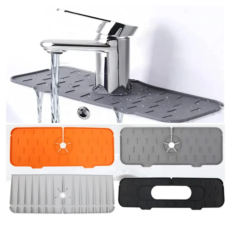 Силиконовый кухонный коврик для раковины