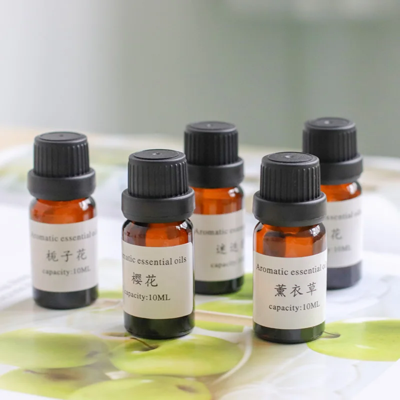 
10ML oil-soluble plant aromatherapy oil DIY fragrance candle with no fire crystal stone diffuse essence and fragrance 
